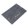 5 PCS Car Velvet Embroidered Tissue Box Storage Bag(Gray)