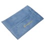 5 PCS Car Velvet Embroidered Tissue Box Storage Bag(Blue)