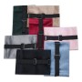 5 PCS Car Velvet Embroidered Tissue Box Storage Bag(Black)