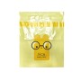 15 PCS Paste Hanging Disposable Garbage Bag Cute Car Interior Trash Can Cleaning Bag(Yellow)