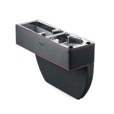 Susisun SNH010 ящик для хранения зазоров на автомобильном сиденье, стиль: кольцо (черный)