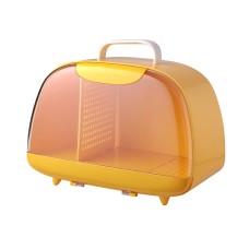 Portable Car Storage Box Umbrella Shoes Portable Storage Box(Yellow)