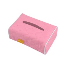 2 PCS GM-020 Car Sun Visor Chair Back Mount Car Paper Towel Box(Pink)