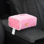 2 PCS GM-020 Car Sun Visor Chair Back Mount Car Paper Towel Box(Pink)