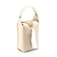 004 Suspended Car Hand Paper Towel Bag(Off White)