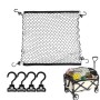 2PCS BL-220321 Outdoor Travel Camper Net Pocket Garden Trolley Fixed Net Bag