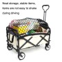 2PCS BL-220321 Outdoor Travel Camper Net Pocket Garden Trolley Fixed Net Bag