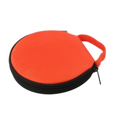 Portable Oxford Cloth CD Storage Package Car Home Round Disc Package(Orange)