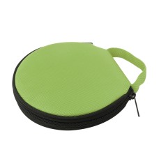 Portable Oxford Cloth CD Storage Package Car Home Round Disc Package(Green)