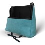 De Ran Fu Fu Автомобильный сиденья для хранения мешков обратно мех кожаная сумка для хранения (синий)