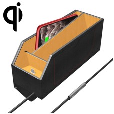 Q9 2 в 1 Многофункциональная коробка для хранения автомобилей беспроводная зарядка
