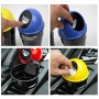 Universal Car Trash Bin Car Garbage Can Rubbish Dust Case Holder Bin Automobile Storage Bucket(Red)