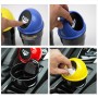 Universal Car Trash Bin Car Garbage Can Rubbish Dust Case Holder Bin Automobile Storage Bucket(Yellow)