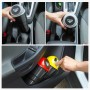 Universal Car Trash Bin Car Garbage Can Rubbish Dust Case Holder Bin Automobile Storage Bucket(Yellow)