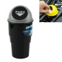 Universal Car Trash Bin Car Garbage Can Rubbish Dust Case Holder Bin Automobile Storage Bucket(Dark Gray)
