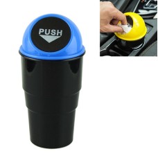 Universal Car Trash Bin Car Garbage Can Rubbish Dust Case Holder Bin Automobile Storage Bucket(Blue)