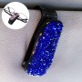 Car Pure Color Diamond Mounted Glasnes Holder Clip Holder (темно -синий)