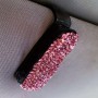 Car Pure Color Diamond Mounted Glasnes Holder (розовый) (розовый)