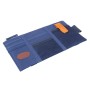 Multi-functional Auto Car Sun Visor Sunglass Holder Card Storage Holder Inner Pouch Bag(Dark Blue)