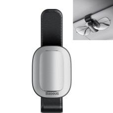 Baseus Platinum Vehicle Eyewear Clip, Clamping Type(Silver)