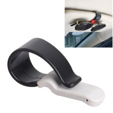 Multifunctional Car Glasses Mount Holder Card Bill Storage Clip(Grey)