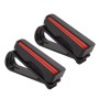 2 PCS DM-108 Car Multi-functional Glasses Clip Sun Visor Storage Clip (Red)