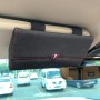 530 Car Glasses Storage Bag Glasses Box (Black)