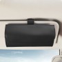 533 Car Glasses Storage Bag Glasses Box (Black)