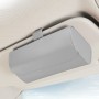 533 Car Glasses Storage Bag Glasses Box (Grey)