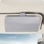 533 Car Glasses Storage Bag Glasses Box (Grey)