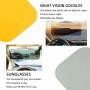 Автомобильные пуговицы день 2 в 1 ослепительный Goggle Sunshade