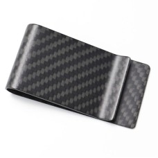 Car Carbon Fiber Card Holder Wallet Credit Card Clip(Matte)