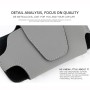 Автомобильные очки для хранения сумки PU Кожаные очки (черная)