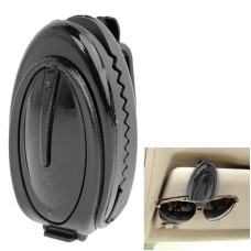 Car Vehicle Sun Visor Clip Sunglasses / Eyeglass Holder(Black)