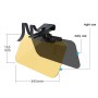 SHUNWEI Car Anti High Beam Visor Night Vision Glasses, Style: Day and Night Use