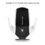 G18+ 15W Car Wireless Charger Smart Induction Air Outlet Phone Holder (Silver)