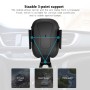 CS-984A1 Car Air Outlet Wireless Infrared Sensor Mobile Phone Charging Stand Holder(Black)