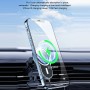 TOTUDESIGN CACW-051 Speddy Series 15W Car Magnetic Suction Wireless Charger with Cable For IPhone 12 Series(Blue)