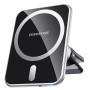 Borofone BH43 Xperience Car Magnetic Wireless Hoarder (черное серебро)