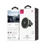 TOTUDESIGN CACW-053 War Drum Series 15W Magnetic Sunction Car Wireless Charger(Black)