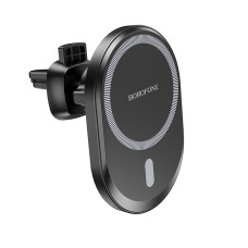 Borofone BH201 Magnetic Wireless Past Carging Holder для iPhone 12/13 (Black)