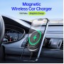 V1 Magnetic Wireless Fast Charging Car Holder(Black)