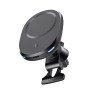 ROCK W39 Shock-absorption Magnetic Car Wireless Charging Holder(Black)