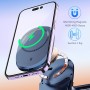 ROCK W39 Shock-absorption Magnetic Car Wireless Charging Holder(Black)