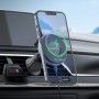 Borofone BH202 Seaside Magnetic Wireless Fast Charging Car Holder(Metal Grey)