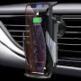 Hamtod C20 15W Регулируемый Qi Smart Sensor Car Car Outlet Outlet Wireless Hoarder для мобильных телефонов 4,6-7 дюймов