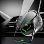Cafele 360 ​​-градусный вращающийся автомобильный воздушный держатель телефона, поддержка 15 Вт QI Стандартная функция беспроводной зарядки