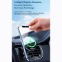 TOTUDESIGN CACW-50 Minimal Series Car Air Outlet Vent Mount Clamp Holder 15W Magnetic Wireless Charger For iPhone 12 Series(Black)
