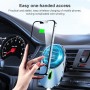 USAMS US-CD170 15W Air Outlet Magnetic Wireless Charging Car Phone Holder Bracket