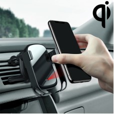 Baseus Rock Solid Car Electric Mobile Phone Беспроводное зарядное устройство (черное)